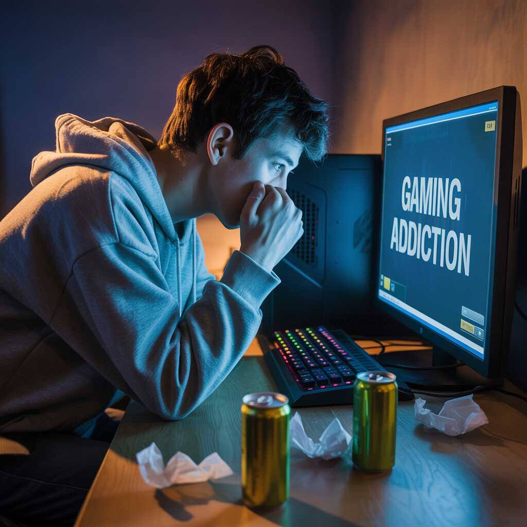 jak może skończyć się niekontrolowane granie w gry komputerowe